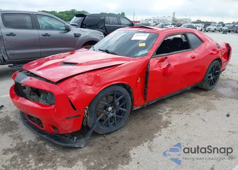 2015 Dodge Challenger R/T Scat Pack из США, поврежденный, VIN 2C3CDZFJ7FH803905